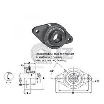 1 in 2-Bolts Flange Units Cast Iron SAFL205-16 Mounted Bearing SA205-16+FL205