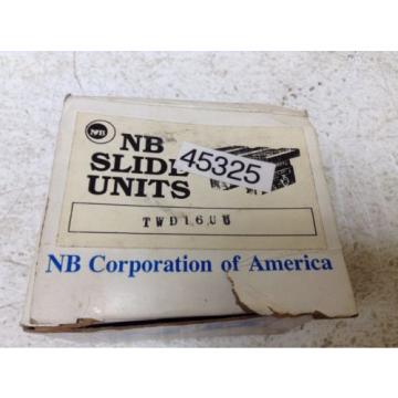 NB Slide Units TWD16UU Bearing New