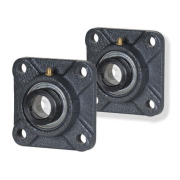 2x 1.5 in Square Flange Units Cast Iron SAF208-24 Mounted Bearing SA208-24G+F208