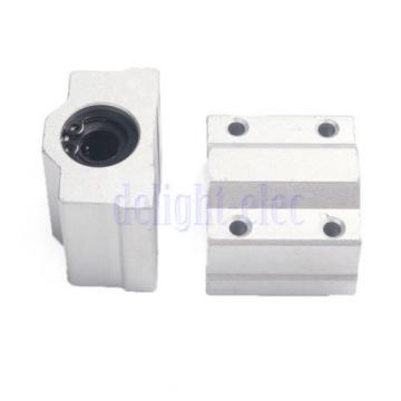 2 X SC8UU Linear Motion Ball Bearing Slide Unites Bushing 8mm SCS8UU Block DE