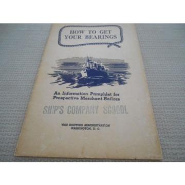 United States maritime service How To Get Your Bearings Booklet