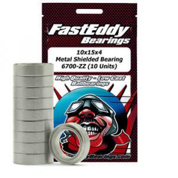 Tamiya 1510 Metal Shielded Replacement Bearing 10X15X4 (10 Units)