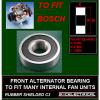 ALTERNATOR FRONT BEARING TO FIT MANY BOSCH INTERNAL FAN UNITS #1 small image