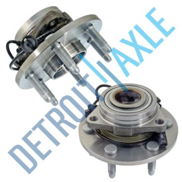 Set (2) New Front Wheel Hub &amp; Bearing Assembly for Silverado 1500 Sierra - 4x4 #1 image