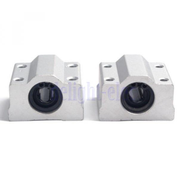 2 X SC8UU Linear Motion Ball Bearing Slide Unites Bushing 8mm SCS8UU Block DE #2 image